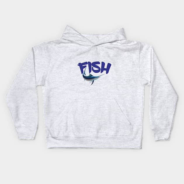 Fish Kids Hoodie by HozDes